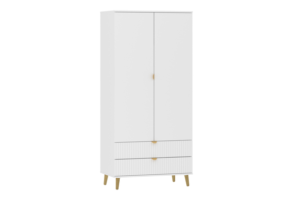 Прихожая Дакота композиция 2 меренга, белый, без пуфа