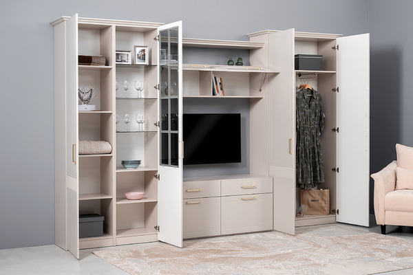 Полка Ричфорд 16.492 Кашемир 5981 BS, Моно керамика D166-2 ПВХ