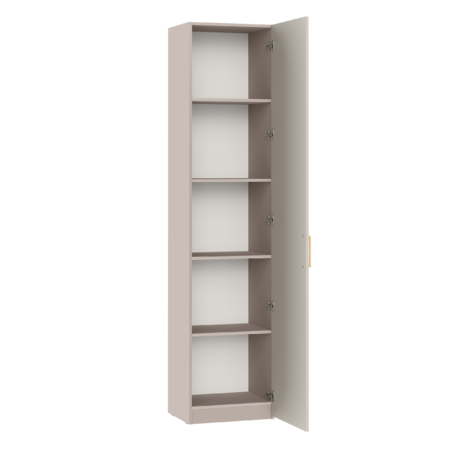 Шкаф-пенал Ричфорд 16.327.01 кашемир 5981 BS, моно керамика D166-2 ПВХ (собирается на любую сторону)